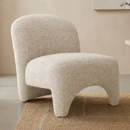 Fauteuil zonder armleuningen bij LUMZ