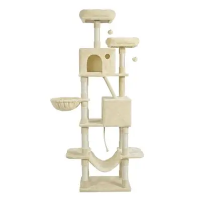 Feandrea krabpaal, 206 cm beige bij Bitiba