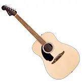 Fender California Standard Redondo, Left-Handed, Spruce Top, Black Pickguard, Natural Model 0974200721 Western Gitaar LINKSHANDIG bij Meibergen (Almelo)