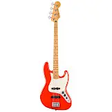 Fender Player II Jazz Bass, Maple Fingerboard, Coral Red Elektrische Basgitaar bij Meibergen (Almelo)