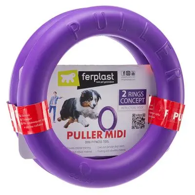 Ferplast Hondenspeelgoed Puller Midi: Ø 19 cm bij Bitiba