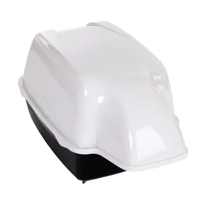 Ferplast Kattenbak Outdoor Zwart / wit - Ferplast Kattentoilet Outdoor bij Zooplus