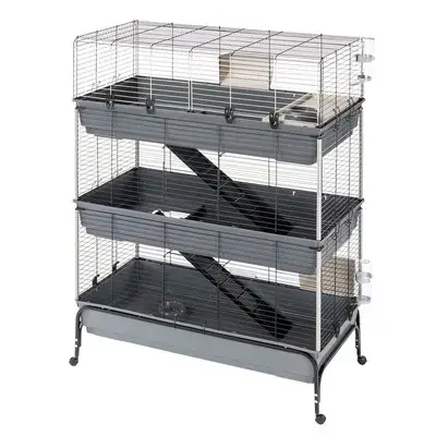 Ferplast Kleindierkooi Vital 120 - Drie Verdiepingen L 120 x B 60 x H 167 cm bij Zooplus
