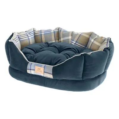 Ferplast Knuffelmand Charles, blauw Maat 60: L 56 x B 42 x H 20 cm bij Bitiba