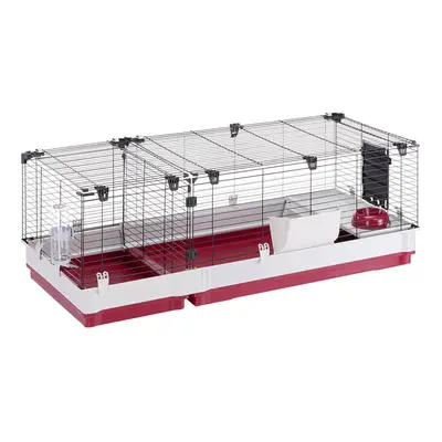 Ferplast Krolik 200 - Konijnenkooi - Grijs - 50x205x60 cm bij Welkoop