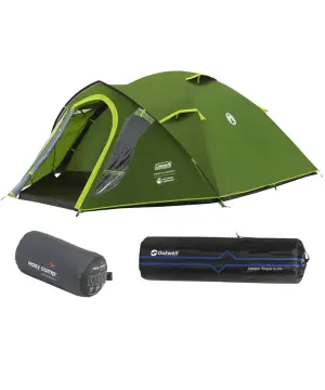 Festival Tent Deal | Tent + Slaapzak + Slaapmat bij OutdoorXL
