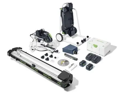 Festool 577666 Accu Afkortzaag Kapex KSC 60 EB 5,0 I-UG-Set bij Toolnation