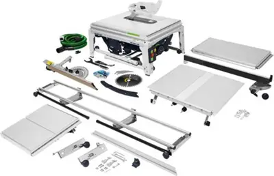 Festool TKS 80 EBS-ST840-SET ZAAGTAFEL SAWSTOP bij Gereedschappelijk