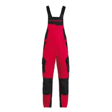 FHB 125400 PASCAL Tuinbroek - Rood bij WorkWear4All