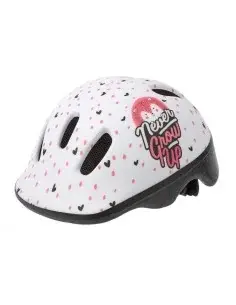 Fietshelm Polisport Hoggy XXS 44-48 cm - wit/mat roze bij Fietsonderdeel.com