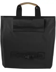 Fietstas Basil Urban Dry Shopper 20 liter 34 x 16 x 48 cm - matt black bij Fietsonderdeel.com