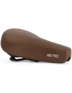 Fietszadel Edge City Retro - donkerbruin (werkplaatsverpakking) bij Fietsonderdeel.com