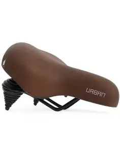 Fietszadel Edge Urban - mat donkerbruin (op kaart) bij Fietsonderdeel.com