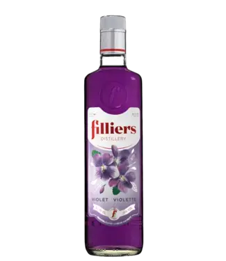Filliers Violet Jenever 0,70 ltr 18% bij Whiskysite