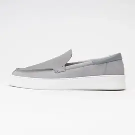 Filling Pieces Men Signature Loafer Light Grey bij Sneaker District