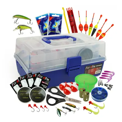 FISH-XPRO Viskoffer | Gevuld | 200-Delig | Complete Allround Vis-set bij Raven Hengelsport