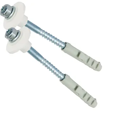Fisher setje plugbouten compleet voor fontein M6x80mm bij KranenSpecialist