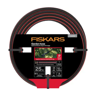 Fiskars tuinslang 19 mm (3/4”) 25 meter Q3 bij Keizers.nu