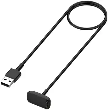 Fitbit Luxe / Charge 5 / Charge 6 Oplader Draadloos Opladen Dock 1M Zwart bij GSMpunt