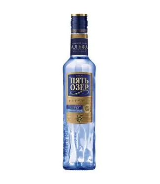 Five Lakes Vodka 0,70 ltr 40% bij Whiskysite