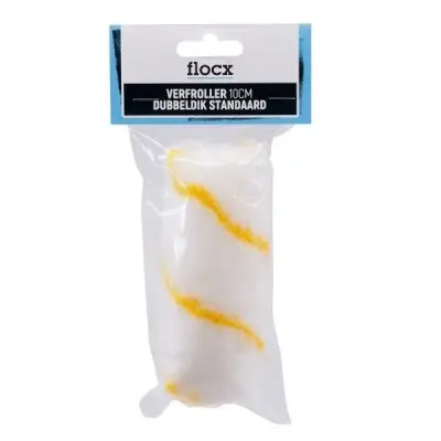 Flocx Verfroller Dubbeldik Standaard 10cm bij Verf & Behang Specialist