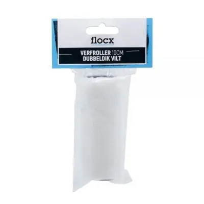 Flocx Verfroller Dubbeldik Vilt 10cm bij Verf & Behang Specialist