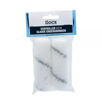 Flocx Verfroller Gladde Ondergronden 10cm (2 stuks) bij Verf & Behang Specialist