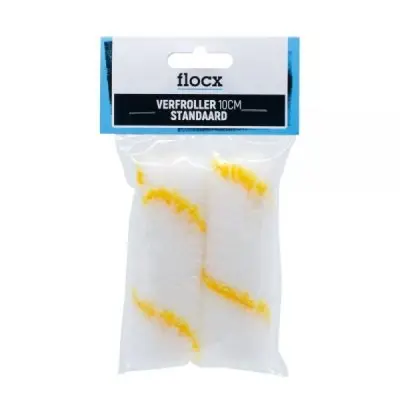 Flocx Verfroller Standaard 10cm (2 stuks) bij Verf & Behang Specialist