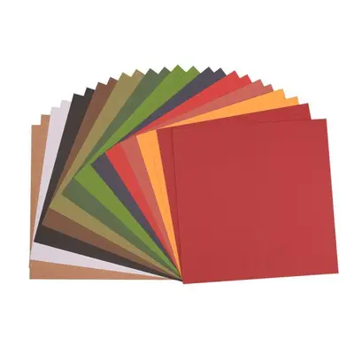 Florence Cardstock - Canvas Texture - Christmas assortie bij HobbyVision
