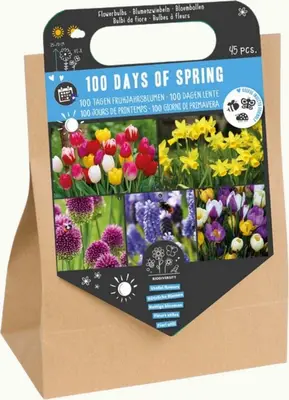 Florex Pick Up Tas bloembollen 100 dagen lente 45 stuks bij Intratuin