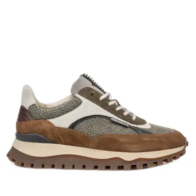 Floris van Bommel Veterschoenen SFM-10156-50-01 Groen bij Donelli