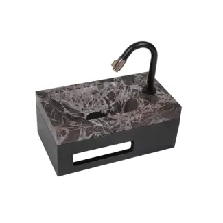 Fontein toilet Rosso DVFRLG040R bij Sanitear