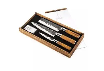 FORGED OLIVE 3-DELIGE MESSENSET bij Kookshop de Pepermolen