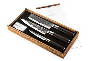Forged Sebra messenset 3 delig bij Kookshop de Pepermolen