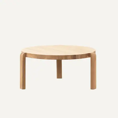 Fraek Salontafel Rond | Eiken bij Sav & Okse