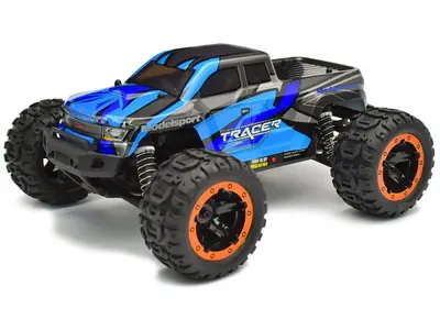 FTX Tracer 1/16 4WD Monster Truck RTR - Blauw bij RC Motorsports