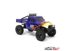 FX118 FURY WAGON RTR BLAU MIT FLAMMEN FURITEK BRUSHLESS 1/18 RC CRAWLER FUR2412 bij Trxxs-Winkel