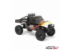 FX118 FURY WAGON RTR SCHWARZ MIT FLAMMEN FURITEK BRUSHLESS 1/18 RC CRAWLER FUR2411 bij Trxxs-Winkel