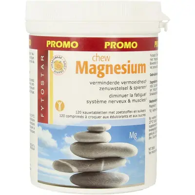 Fytostar Magnesium Chew Kauwtabletten bij Vitatheek
