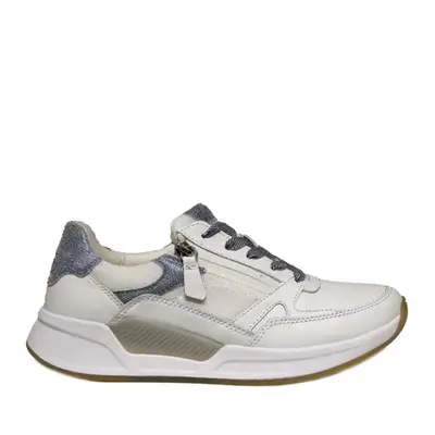 Gabor Veterschoenen 66.958.51 Wit/ Blauw bij Donelli
