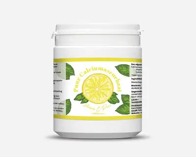 Gebufferde Vitamine C Poeder (500 gram) bij Vitaminadviceshop