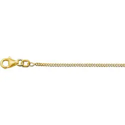 Geelgouden ketting gourmet 1,6 mm bij Zilver.nl
