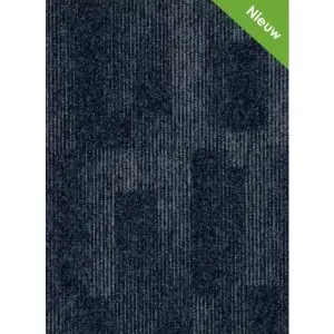 Gelasta Tapijttegels Melbourne 83 Donkerblauw 5.6mm, 50x50cm per 5m2 bij Kwaliteitparket