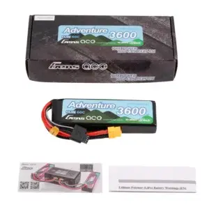 Gens Ace Adventure 3600mAh 3S 11,1V 60C LiPo Accu XT60 stekker (voor 1/10 crawlers) bij Toemen Modelsport