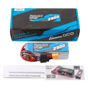 Gens Ace G-Tech 2800mAh 14.8V 60C 4S1P LiPo Accu met XT60 Stekker bij Toemen Modelsport