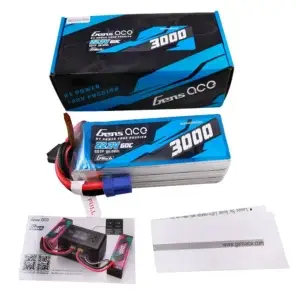 Gens Ace G-Tech 3000mAh 22.2V 60C 6S1P LiPo Accu met EC5 Stekker bij Toemen Modelsport