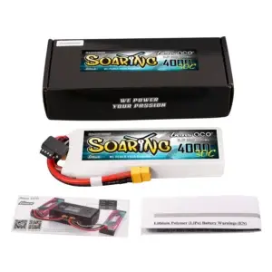 Gens Ace G-Tech Soaring 4000mAh 11.1V 3S 30C LiPo Accu met XT60 Stekker bij Toemen Modelsport