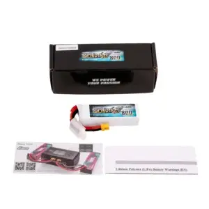 Gens Ace Soaring 800mAh 11.1V 30C 3S LiPo Accu met XT30 Stekker bij Toemen Modelsport