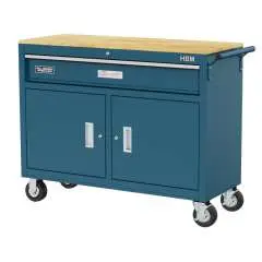 Gereedschapswagen / werkbank 125 cm BLAUW bij Gereedschapspecialist