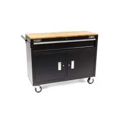 Gereedschapswagen / werkbank 125 cm ZWART bij Gereedschapspecialist